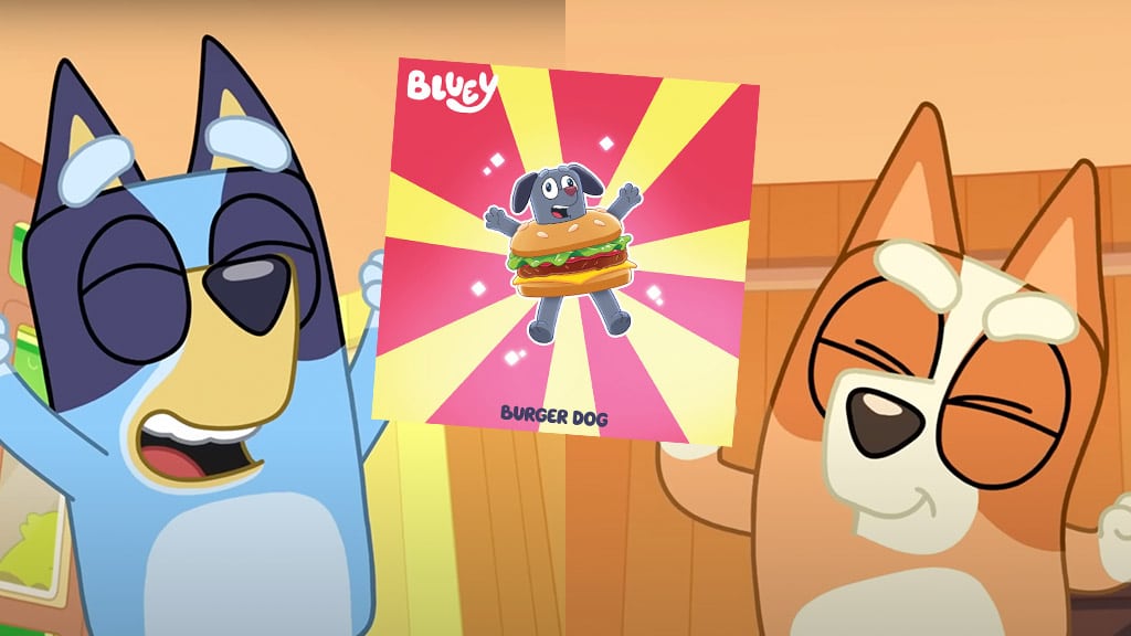 ¡Baila con Bluey en el vinilo de edición limitada de la canción Burger Dog!
