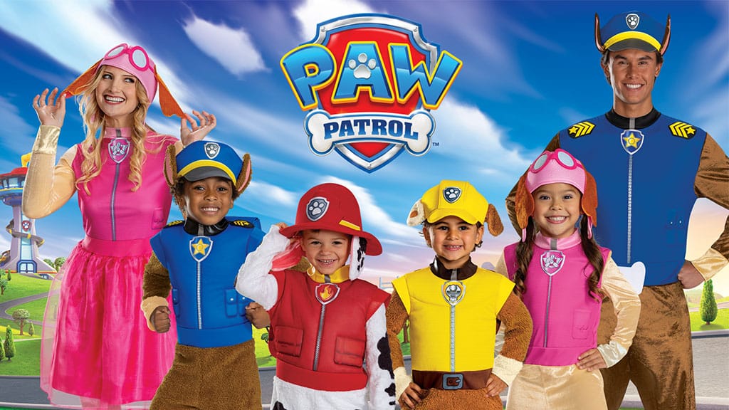 Una increíble colección de disfraces de PAW Patrol llegará pronto