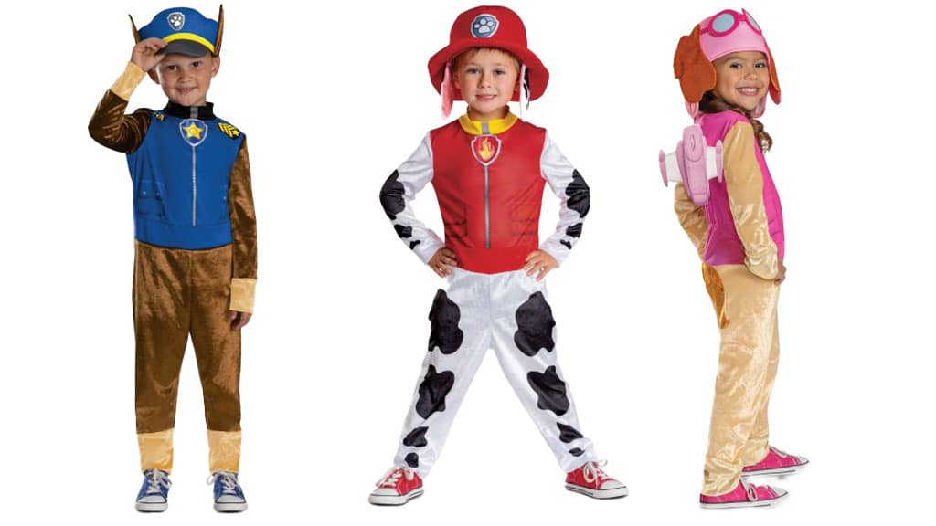 Una increíble colección de disfraces de PAW Patrol llegará pronto