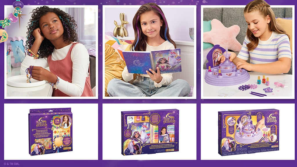 Combina la magia y la artesanía con la colección Make It Real Academia Unicornio