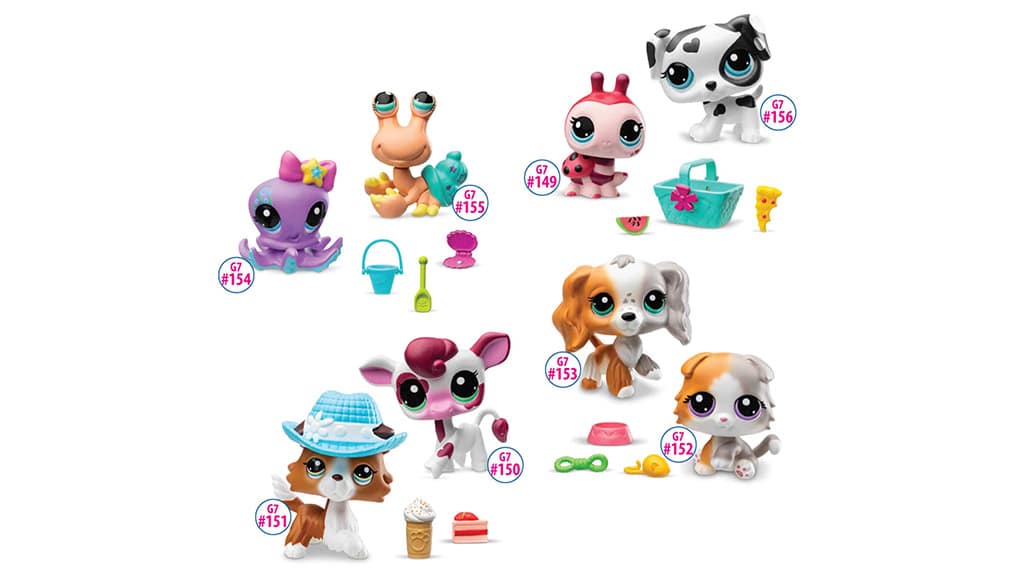 Basic Fun! Littlest Pet Shop Sorpresas de Parejas de Animales Serie 3