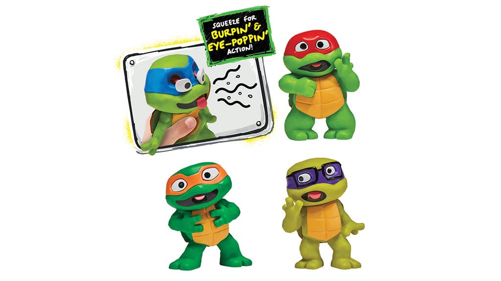 Playmates Toys Teenage Mutant Ninja Turtles cuentos: Tortugas Bebés Eructadoras