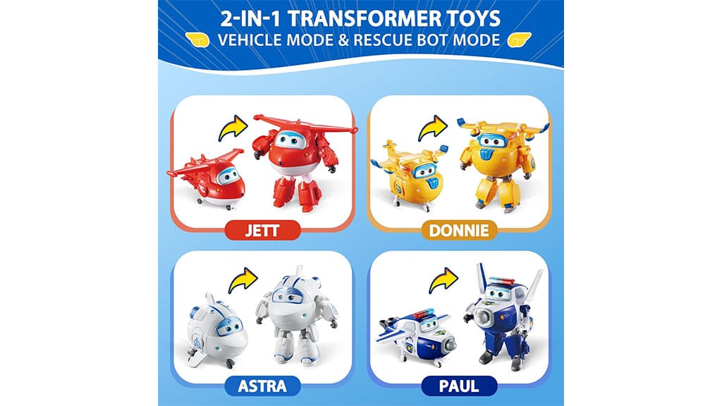 ¡Vuela con los nuevos juguetes de Super Wings!
