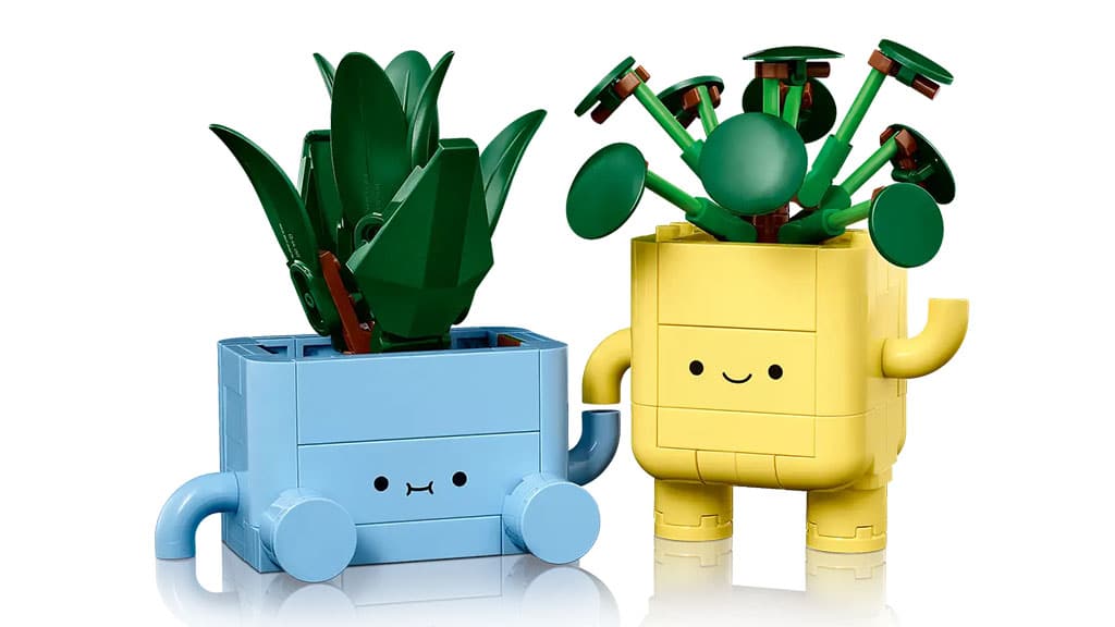 Aquí llega la primavera con nuevos sets botánicos amigables para niños de LEGO