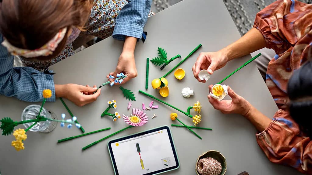 Aquí llega la primavera con nuevos sets botánicos amigables para niños de LEGO