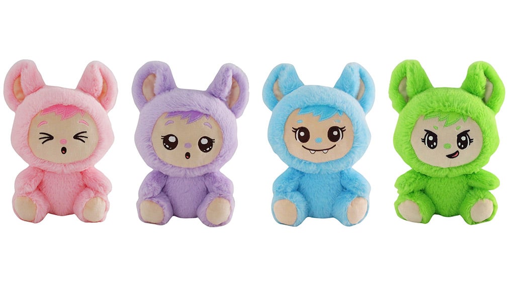 La colección Yoonique LaBabies añade dulzura anime a la colección de peluches de los niños