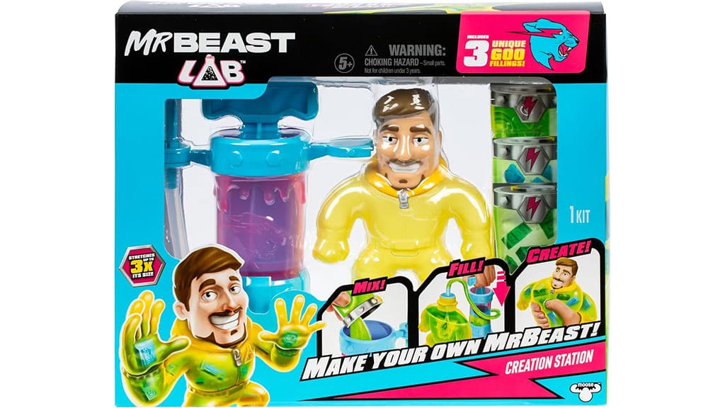 Moose Toys MrBeast Lab laboratorio de investigación