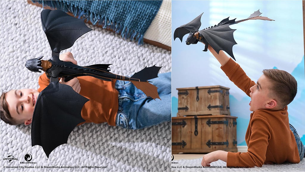¡Eleva tu vuelo con los nuevos juegos de Cómo entrenar a tu dragón de Spin Master!