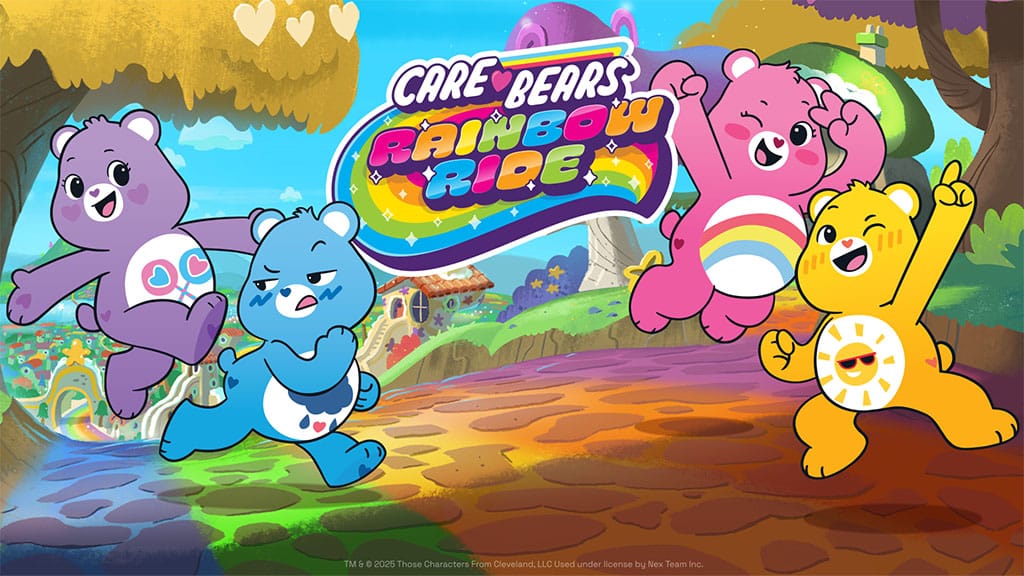 ¡Difunde el amor y muévete con el juego de los Care Bears Rainbow Adventure en el Nex Playground!