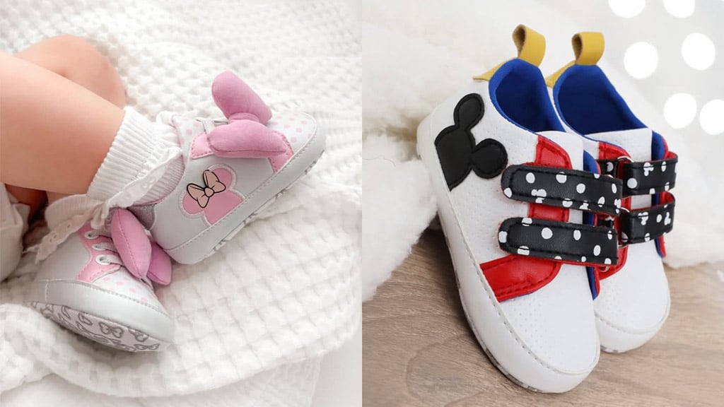 Los nuevos zapatos para bebés de Ground Up traen magia de Disney a los primeros pasos de los bebés