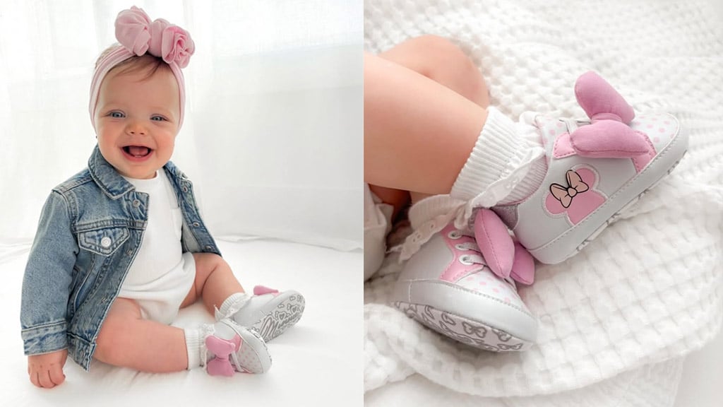 Los nuevos zapatos para bebés de Ground Up traen magia de Disney a los primeros pasos de los bebés