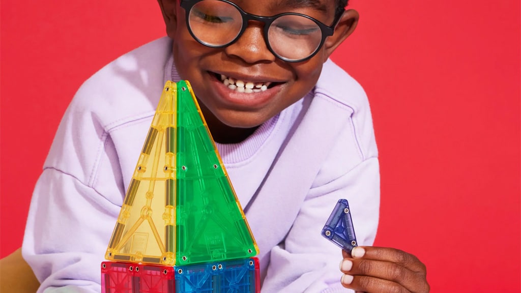 MAGNA-TILES® Juego combinado de 20 piezas