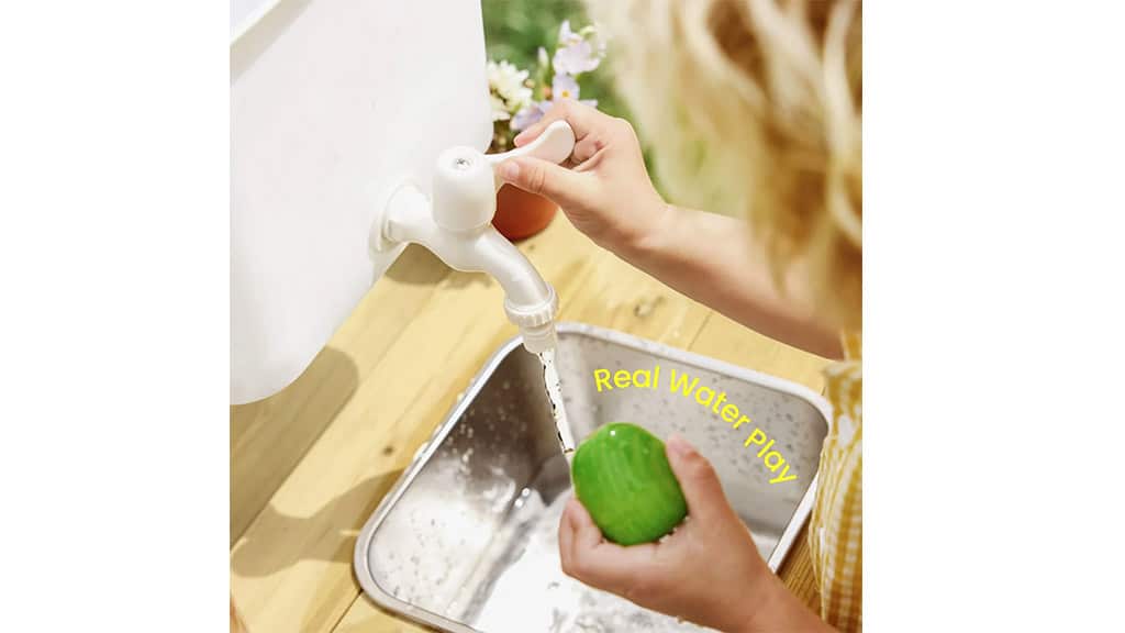 ¡Crea los mejores alimentos imaginarios con la nueva cocina al aire libre de Tiny Land!