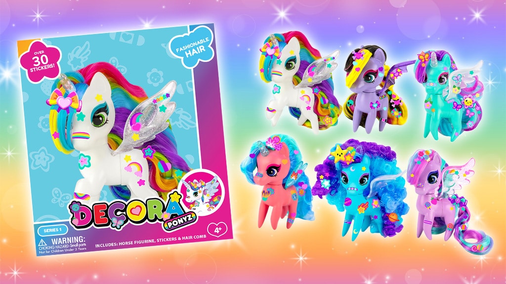 Cepia Decora Ponyz amigos de pony decorables