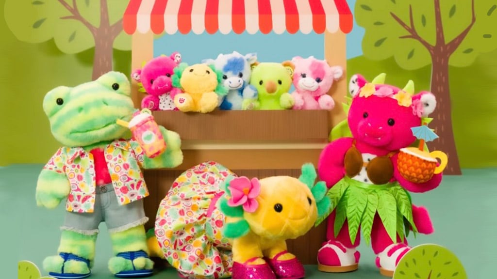 La nueva colección de Build-A-Bear está llena de dulzuras frutales