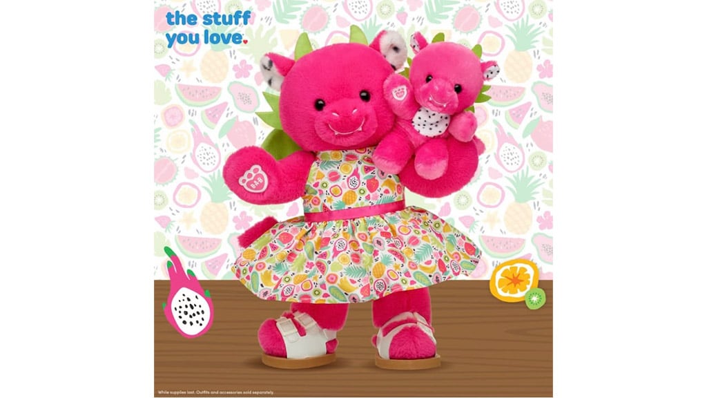 La nueva colección de Build-A-Bear está llena de dulzuras frutales