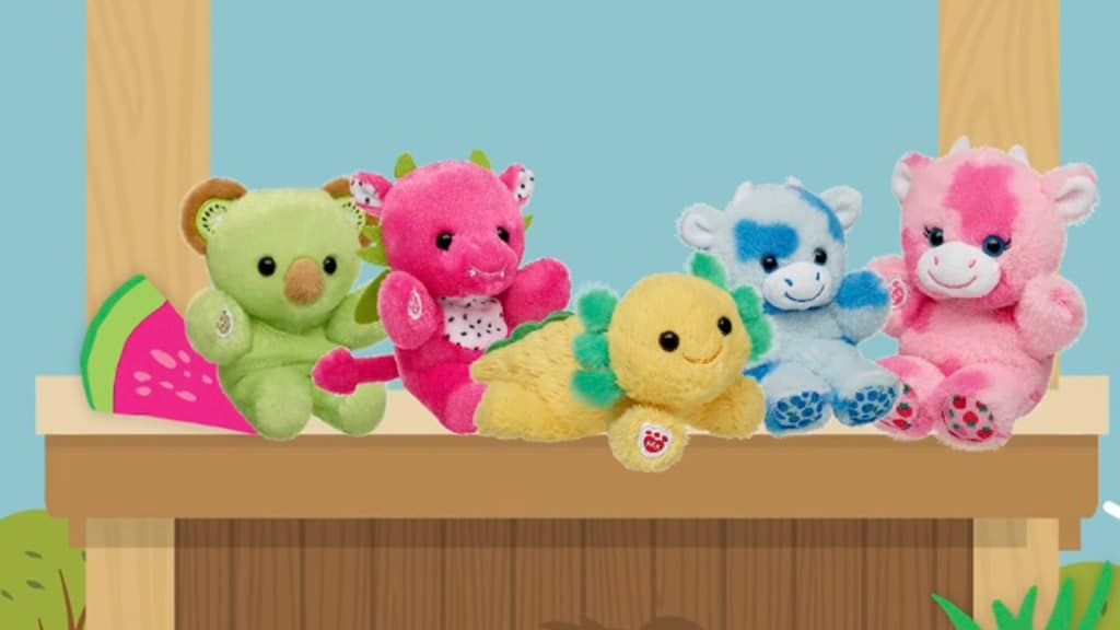 La nueva colección de Build-A-Bear está llena de dulzuras frutales
