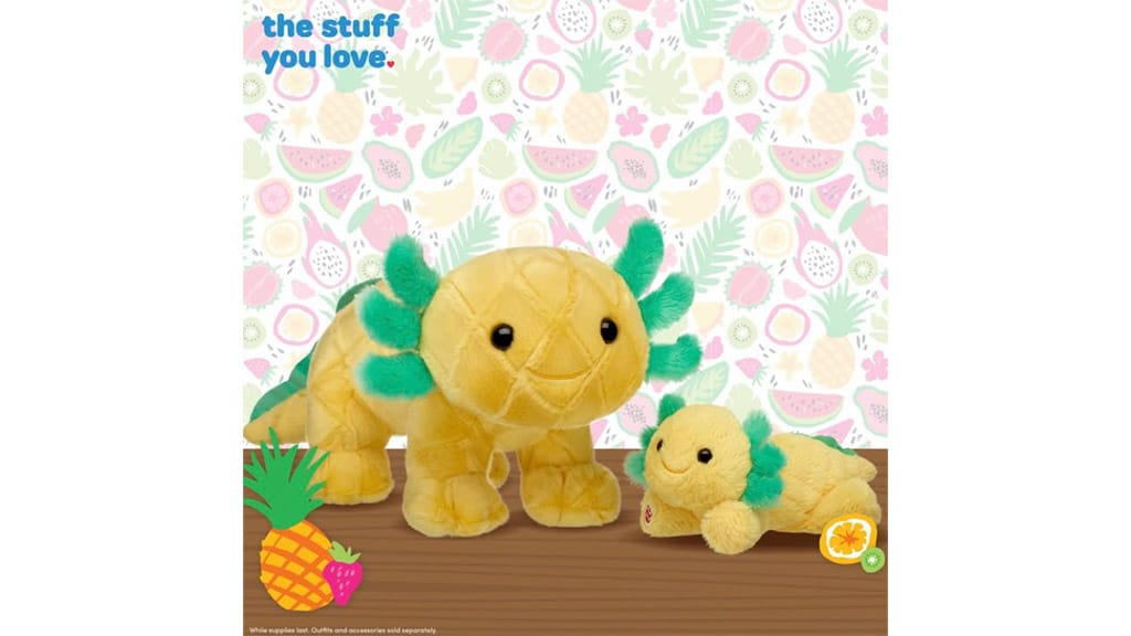 La nueva colección de Build-A-Bear está llena de dulzuras frutales
