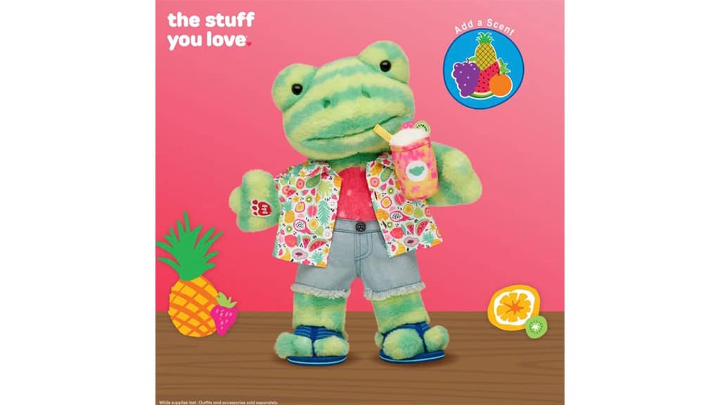 La nueva colección de Build-A-Bear está llena de dulzuras frutales