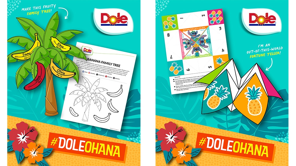 Las recetas de Dole Lilo y Stitch son perfectas para cualquier ohana