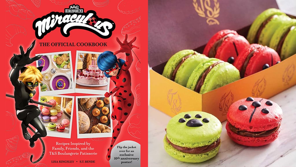 Los niños pueden crear deliciosas maravillas de Miraculous con este nuevo libro de cocina