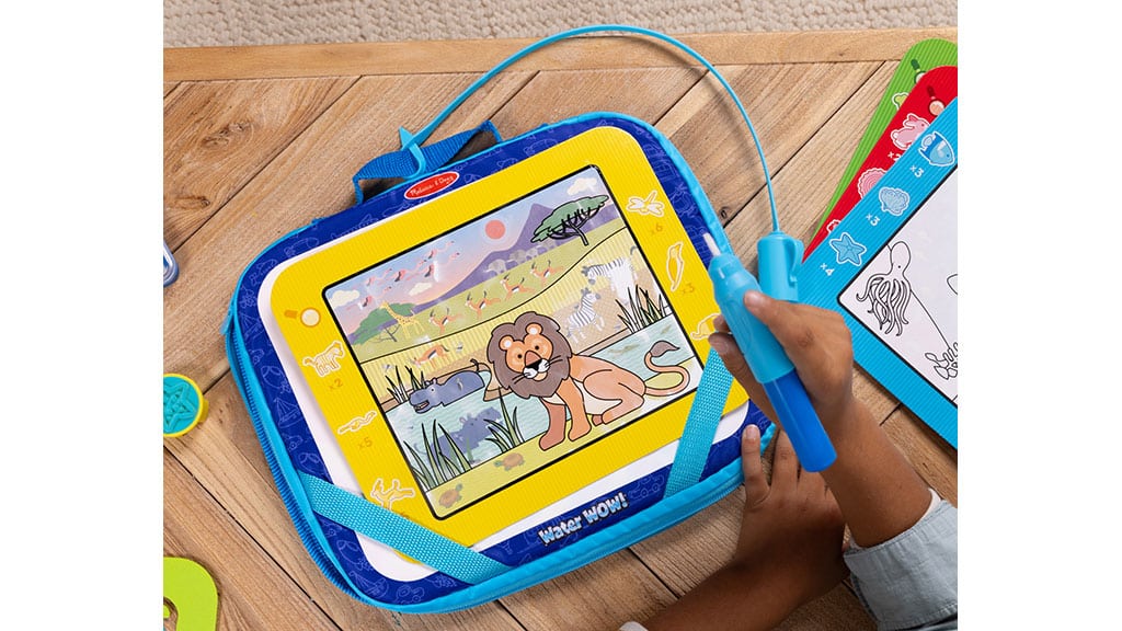 Melissa & Doug Water Wow! Pizarra de dibujo multifuncional