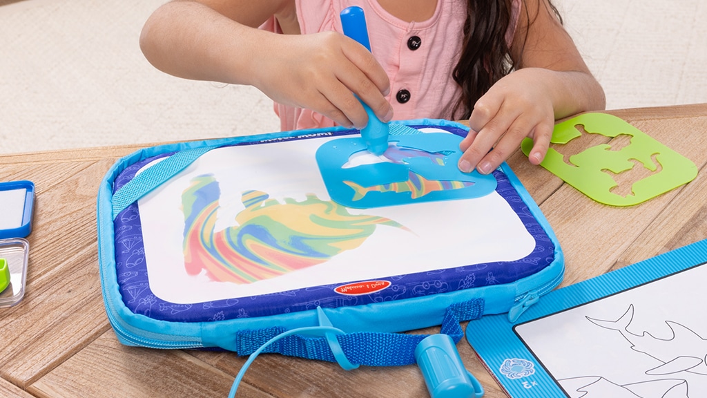 Melissa & Doug Water Wow! Pizarra de dibujo multifuncional