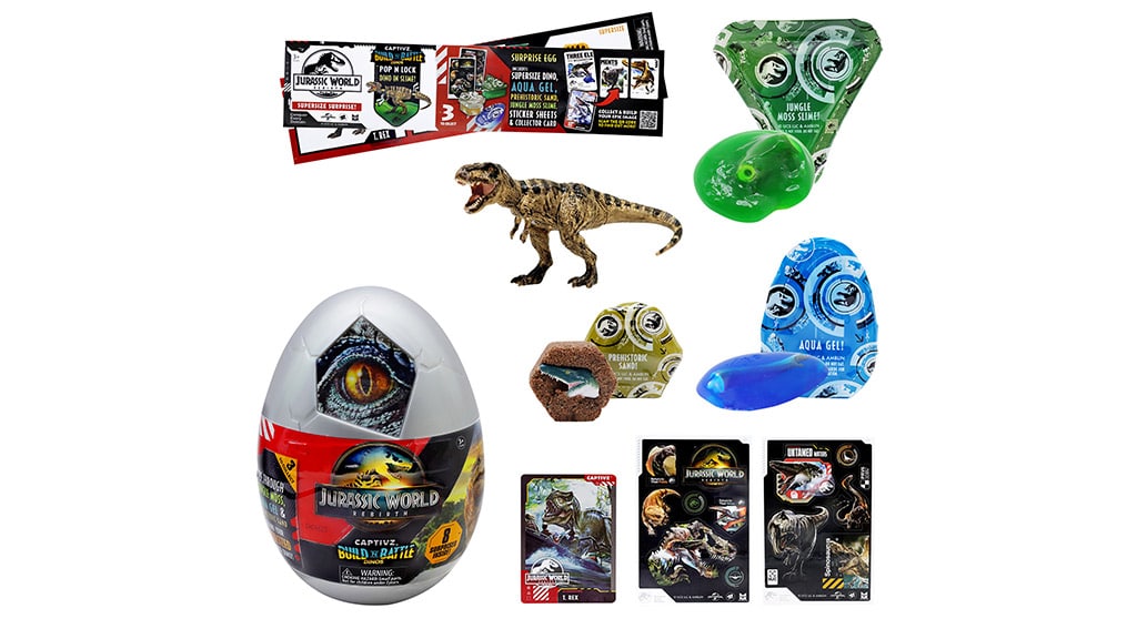 Los niños pueden dar vida a sus propios dinosaurios con los juguetes ToyMonster Jurassic World Renacimiento