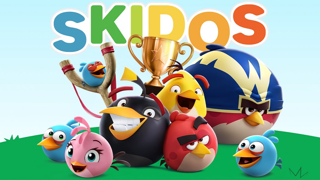 SKIDOS combina la educación con la diversión en los mini juegos de Angry Birds