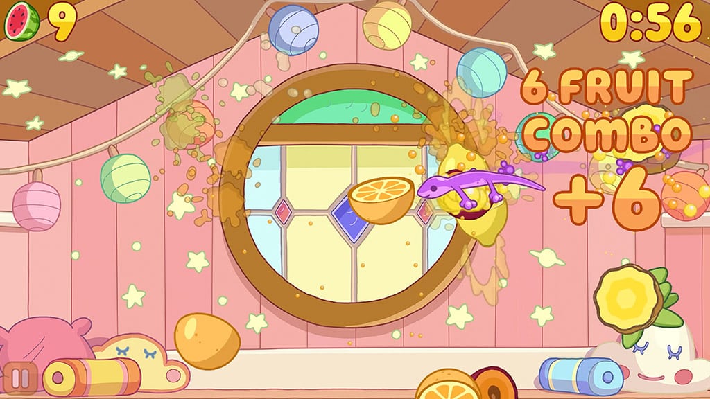 Bluey se une a Fruit Ninja para diversión frutal