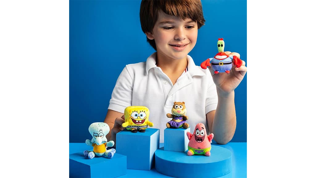 Basic Fun! Micro Teenies SpongeBob paquete de 5 unidades