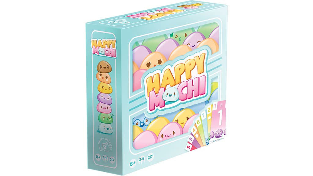 Satisface tu antojo de dulces con el juego de cartas Asmodee Happy Mochi