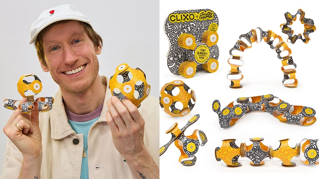 Clixo se asocia con el artista Timothy Goodman para la experiencia de garabateo magnético