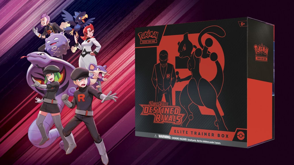 Pokémon TCG: Scarlet & Violet Destined Rivals Elite set de práctica