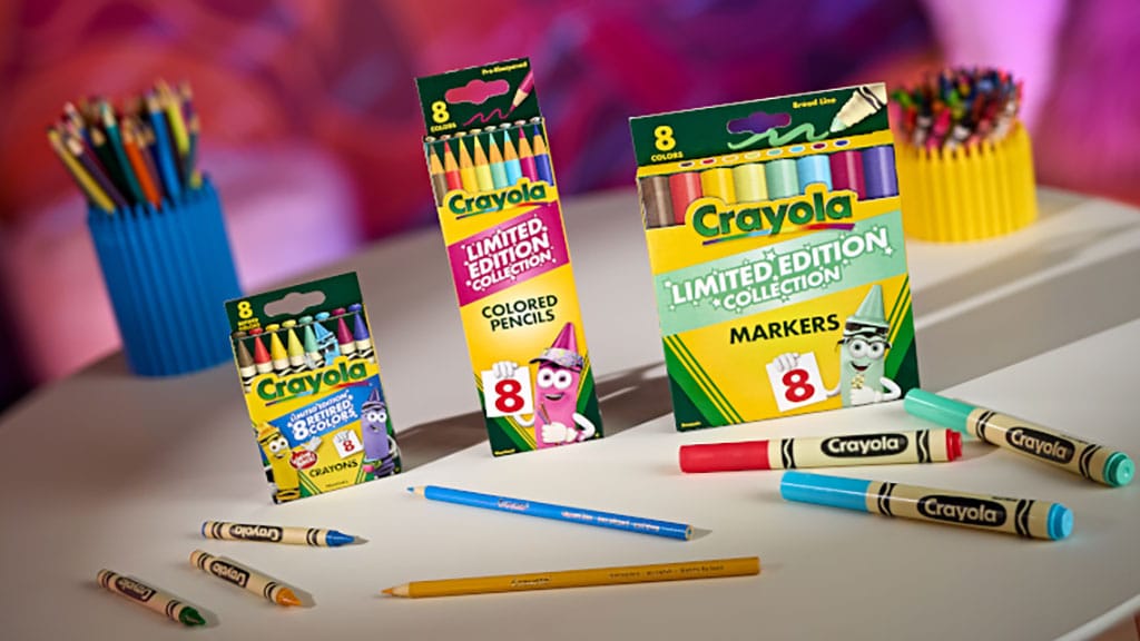 Colección de edición limitada de Crayola