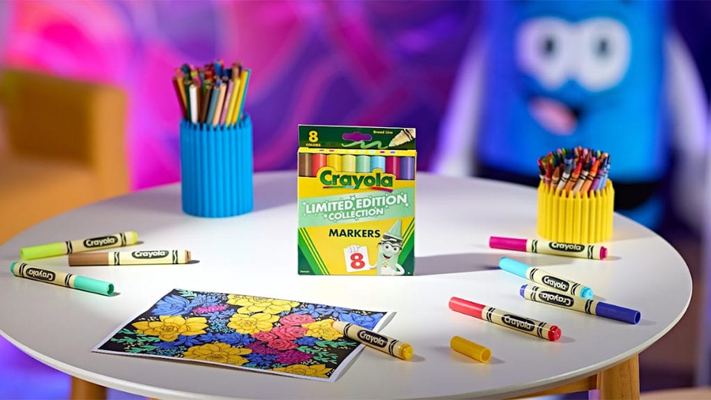 Colección de edición limitada de Crayola