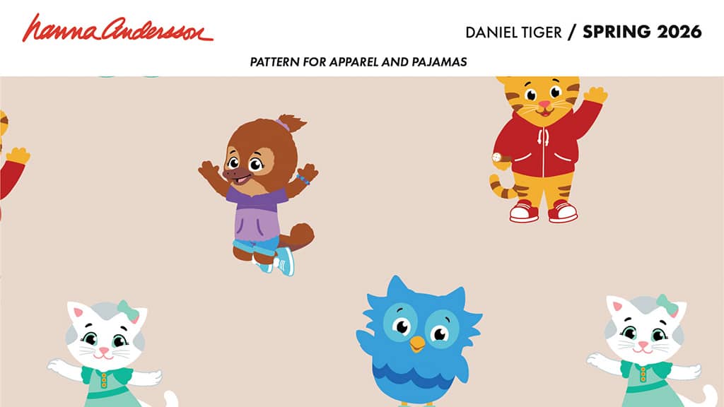 La próxima colección de ropa de Daniel Tiger's Neighborhood de Hanna Andersson promete ser emocionante