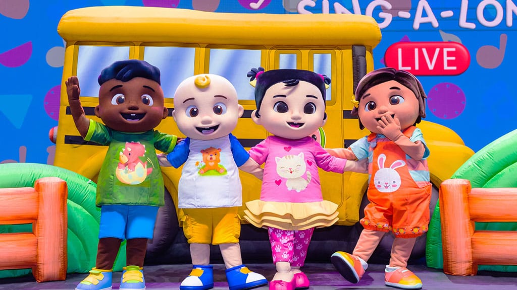 La gira CoComelon: Sing-A-Long Live lleva las populares melodías a nuevas ciudades