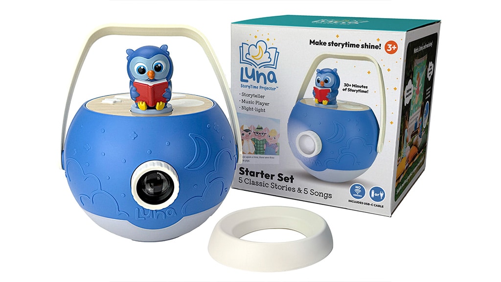 ¡Haz que la hora de dormir sea especial con el proyector de cuentos Luna!