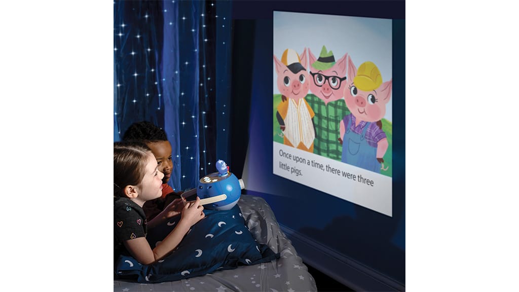 ¡Haz que la hora de dormir sea especial con el proyector de cuentos Luna!