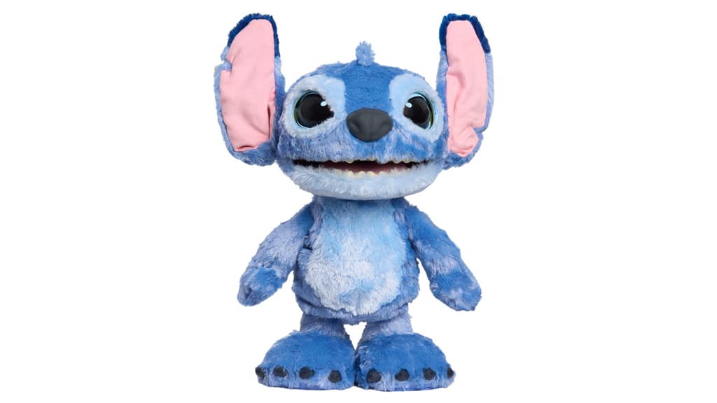 La nueva figura de peluche interactiva Stitch de Just Play promete emociones de otro mundo