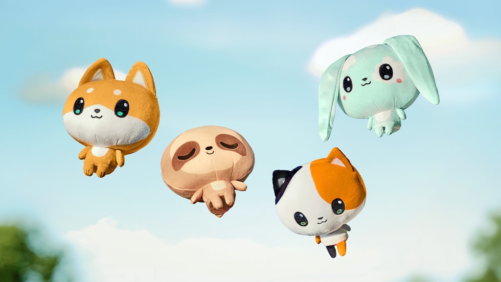 Las figuras de TeeTurtle Cloudhead están listas para abrazar
