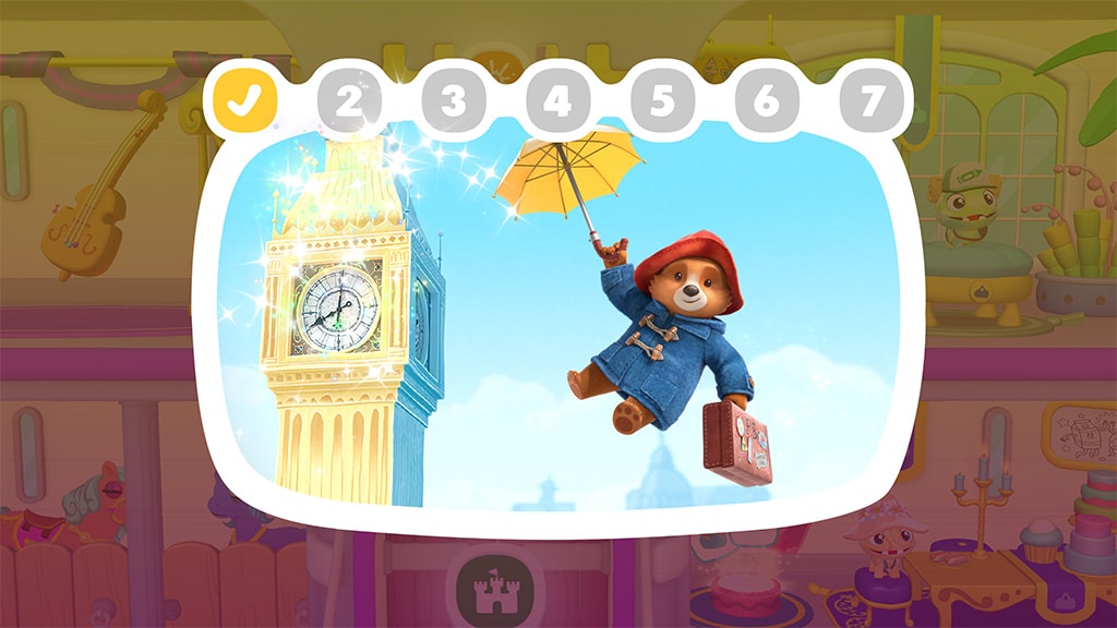 Paddington se va de vacaciones de verano en la aplicación Crayola Create and Play+