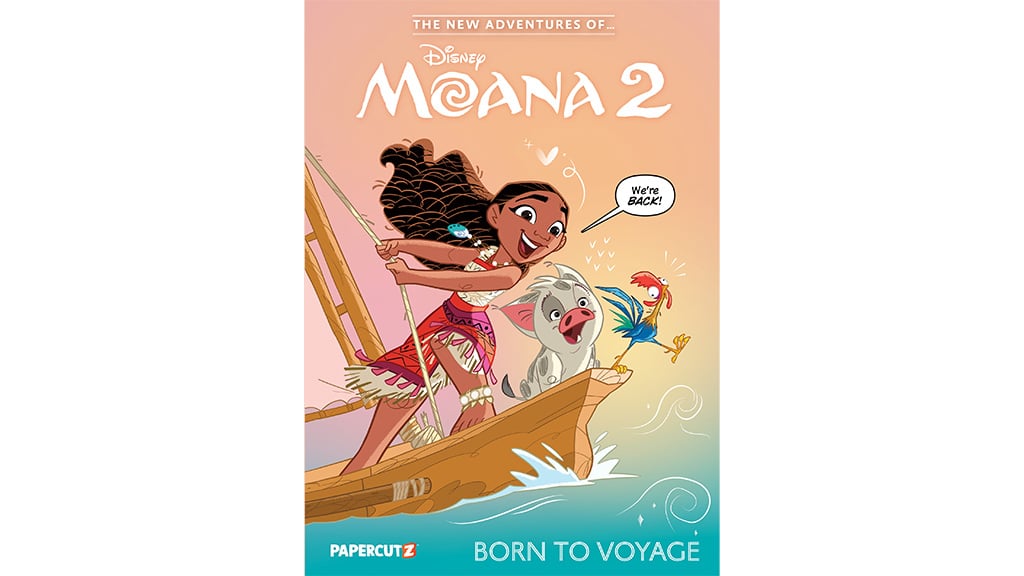 Los niños pueden descubrir qué hay más allá de las fronteras con el cómic de Papercutz Vaiana 2