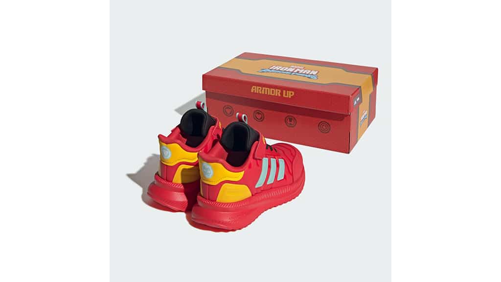 Los niños pueden llevar personajes de Marvel y Los Simpson en la nueva colección de Adidas