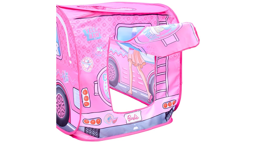 Sunny Days Entertainment Barbie vaquera caravana tienda pop-up