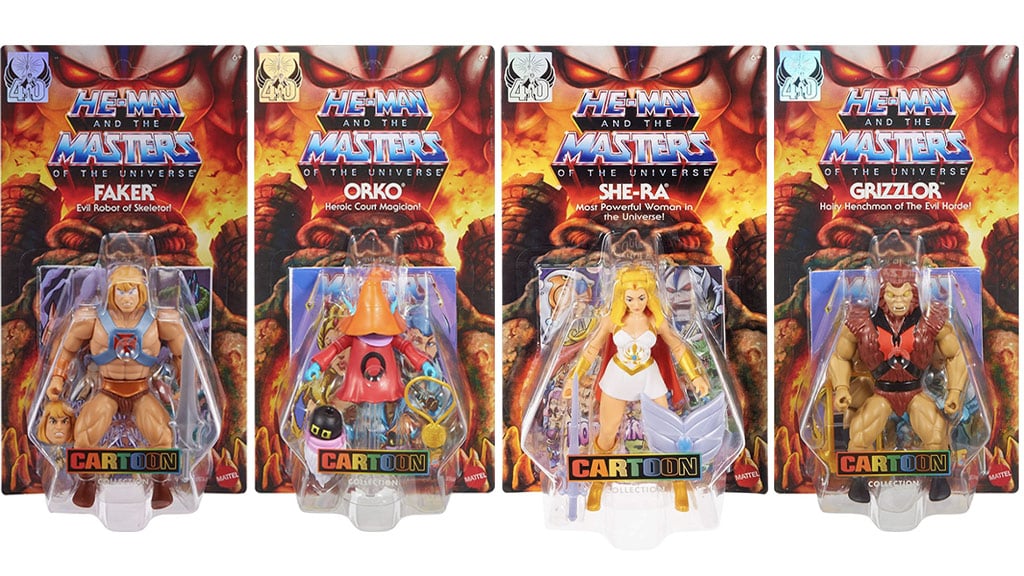 Masters of the Universe: Figuras de acción de origen