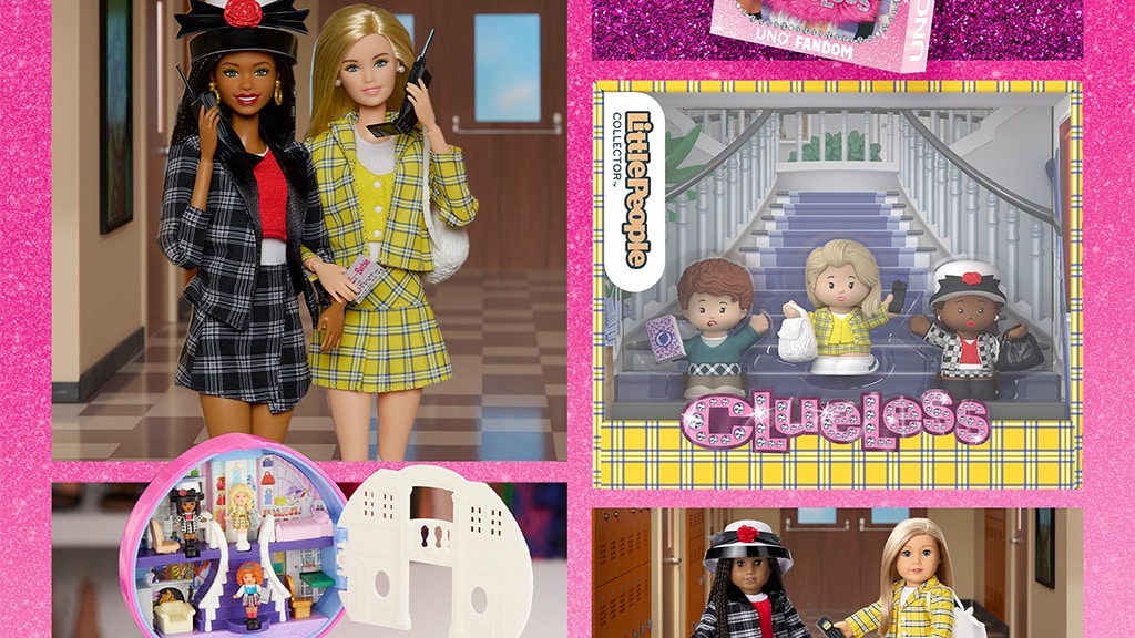 Haz más divertido el juego con la colección del 30 aniversario de Mattel Clueless y añade un poco de ambiente de Beverly Hills a tu día a día!