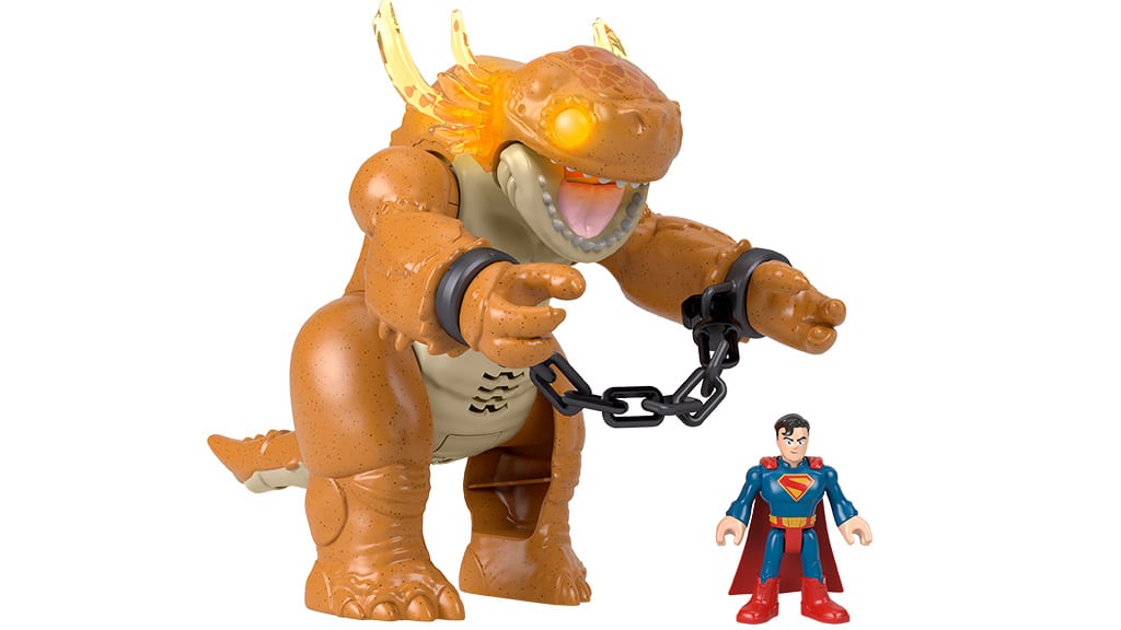 Fisher-Price Imaginext Superman Kaiju enfrentamiento