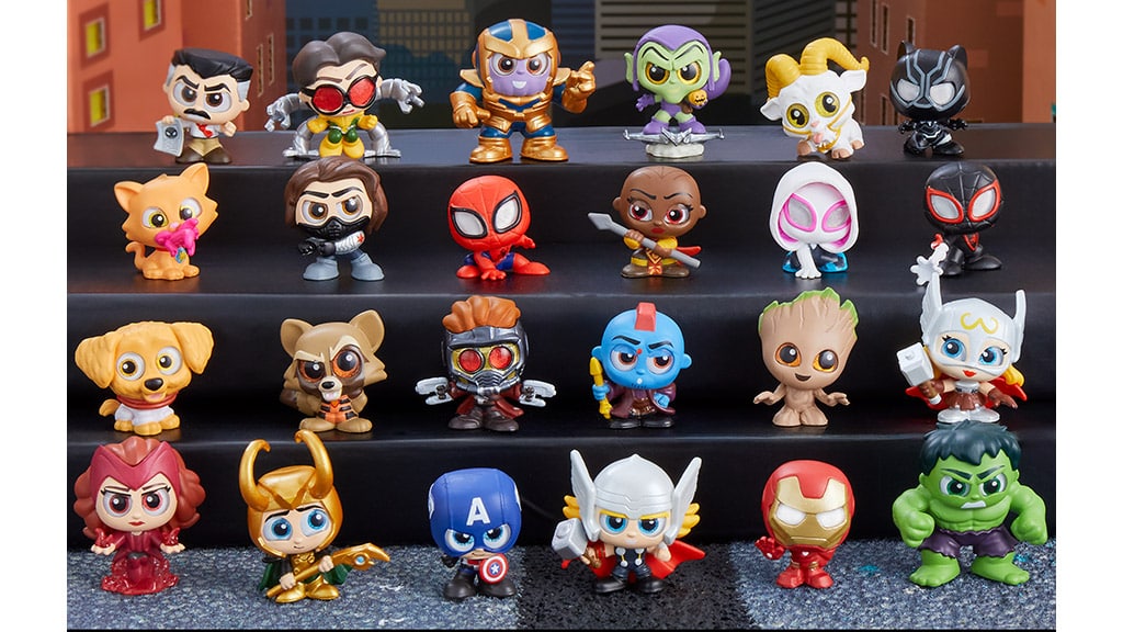 Los mini héroes de Marvel entran en el mundo de Disney Doorables